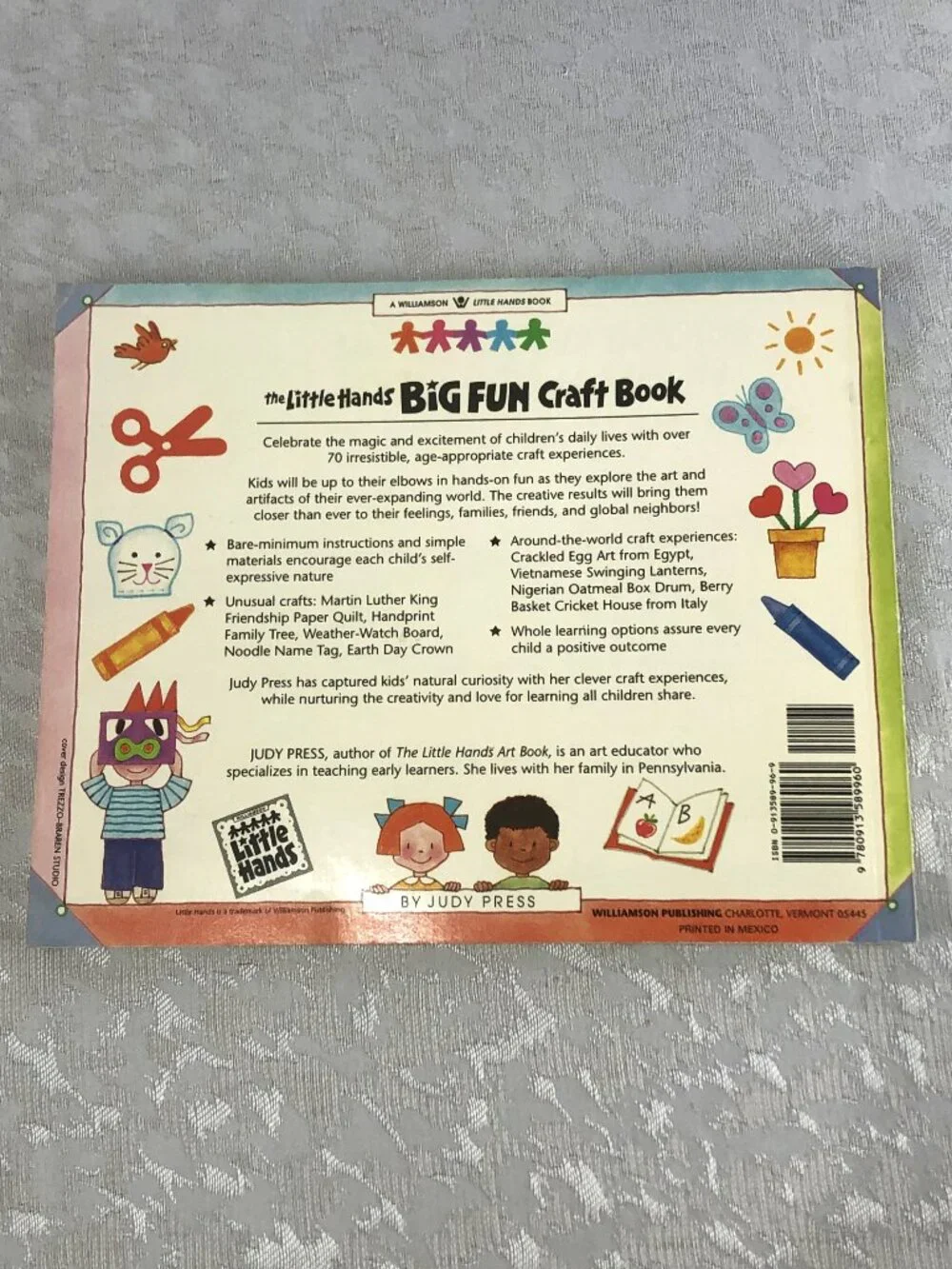2-Book Parenting Set Sugar-Free Toddlers + Little Hands Big Fun Crafts Ages 2+